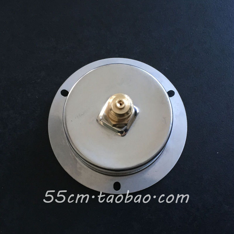 数控车床配件YN60ZT机床压力表0-60bar注液不锈钢耐震压力表FTB - 图1