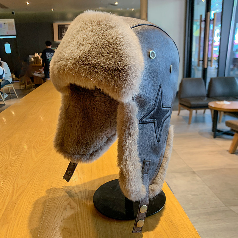 帽子男女冬季保暖加绒加厚护耳东北户外骑行防寒防风大头围雷锋帽,淘宝优惠券,粉丝福利购,淘宝优惠卷