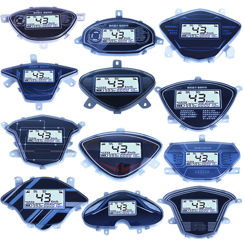 立马电动车仪表总成液晶显示器远驱蓝德48v60v72电瓶车仪表盘适用 - 图3