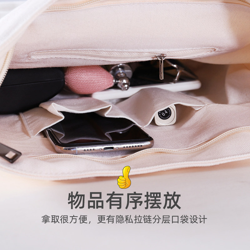 罗绮日系ins斜跨女学生百搭帆布包 lozynn罗绮女士包袋