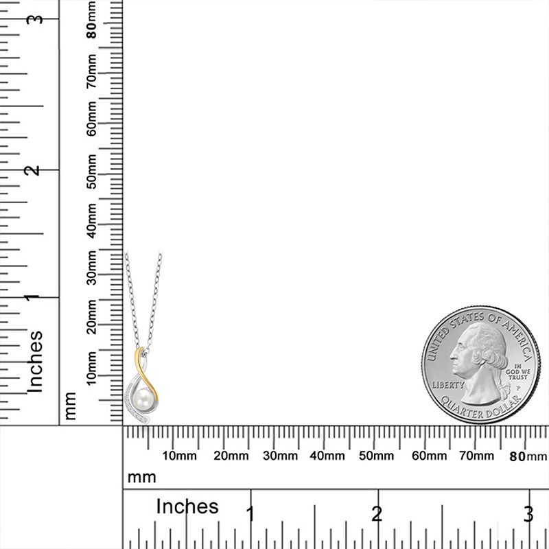 gsk女925银10k金双色镶合成项链 gemstoneking海外项链