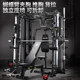 Tank-grade Smith machine squat and bench press rack with multiple functions