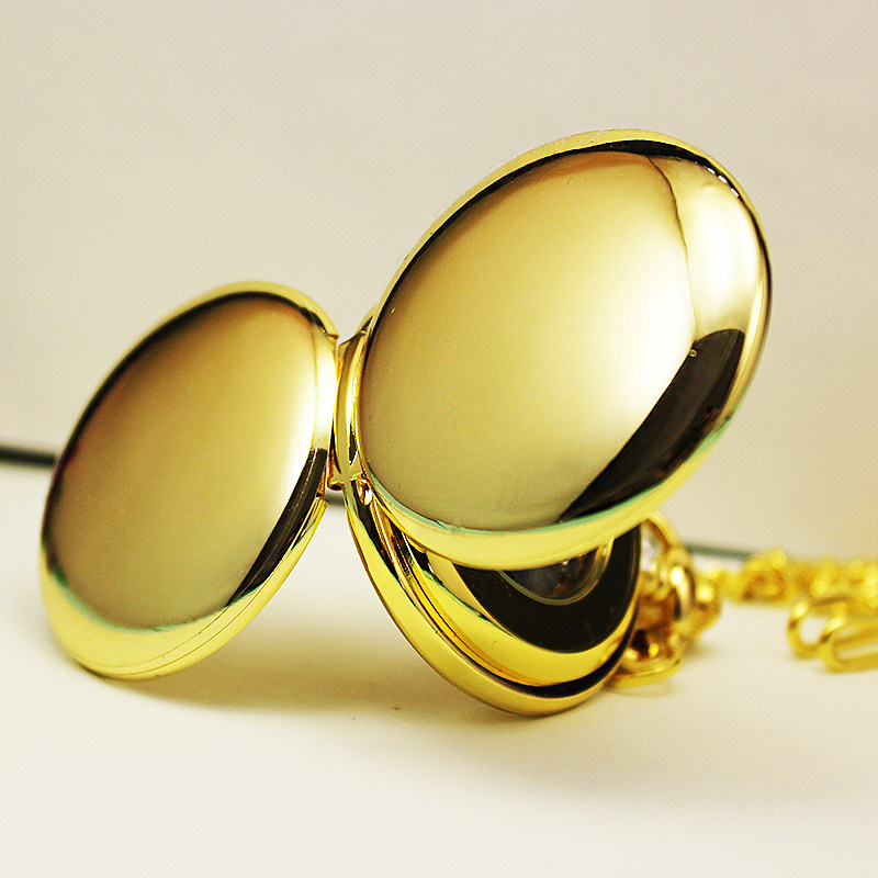 经典复古老人男士石英表动力挂链表 木川怀表