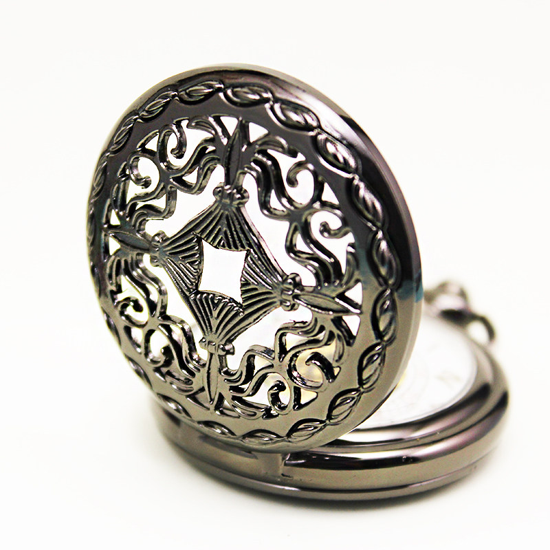 经典复古老人男士石英表怀表 木川怀表