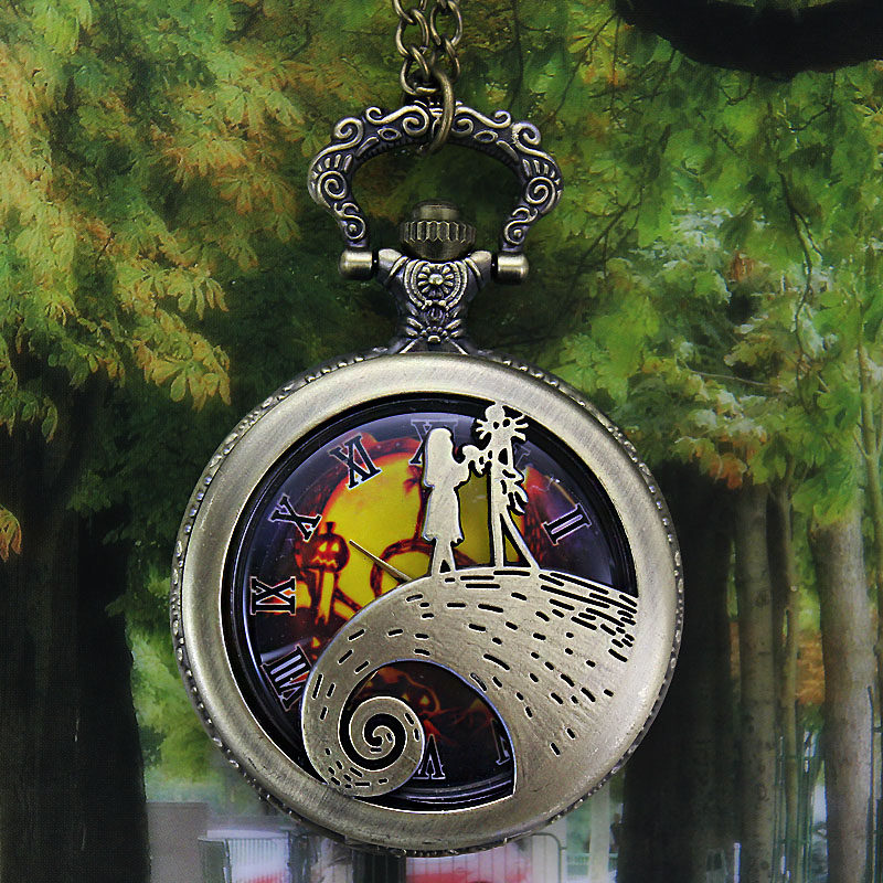 怀表男学生考试用复古翻盖机械儿童 木川怀表