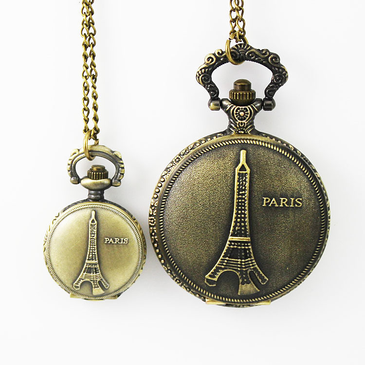 复古白领学生表潮流男女项链陀表 木川怀表