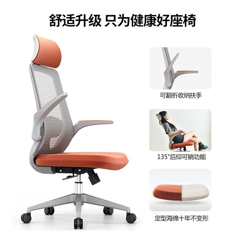 法果电脑椅家用学习椅子书房书桌 法果电脑椅