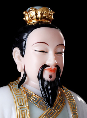 太乙救苦天尊供奉东极青华汉白玉