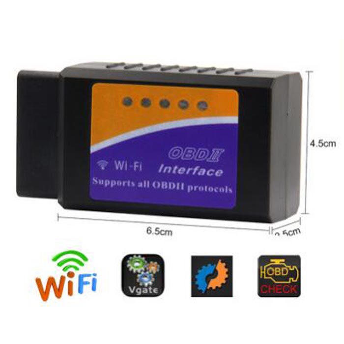 全车系 量销版 ELM327 WIFI OBD2 汽车检测 诊断仪 安卓苹果系统