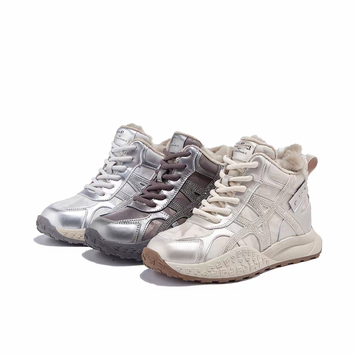 真皮平底兔毛厚绒雪地靴2025冬季新款东北保暖高帮大棉靴女短靴,淘宝优惠券,粉丝福利购,淘宝优惠卷