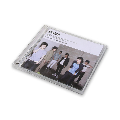 现货EXO-K 1st MINI ALBUM MAMA 专辑CD光盘+写真歌词册+签名小卡 - 图3