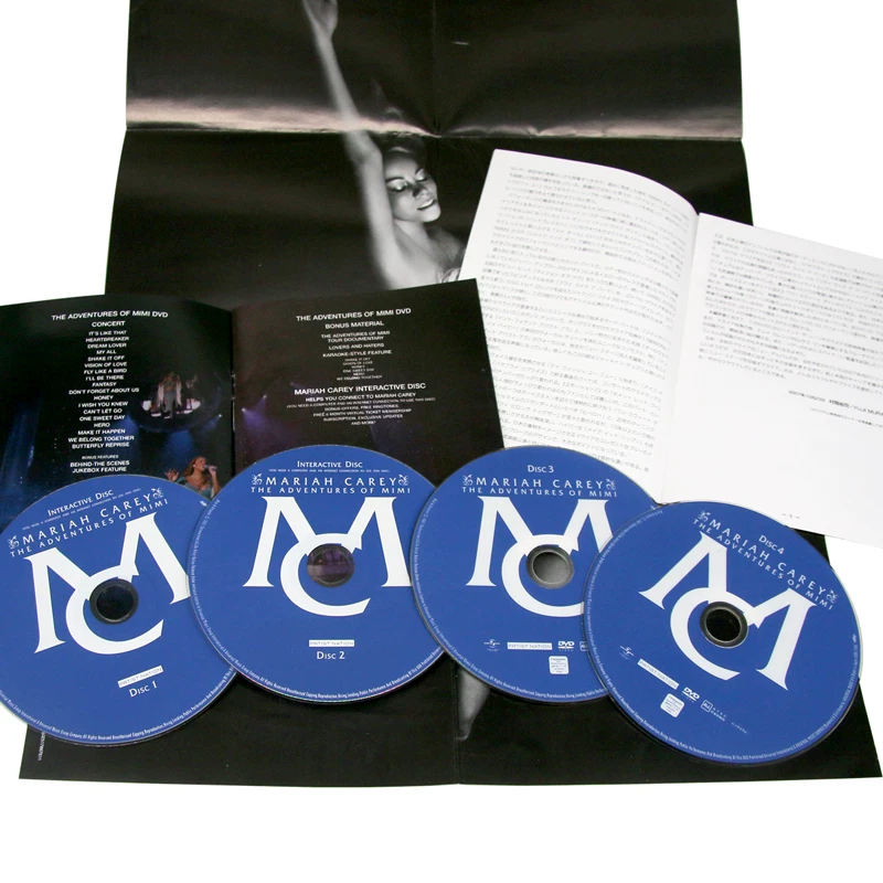 Подлинный альбом Марии Carey E = MC Adventure Box CD+DVD+Lyrics