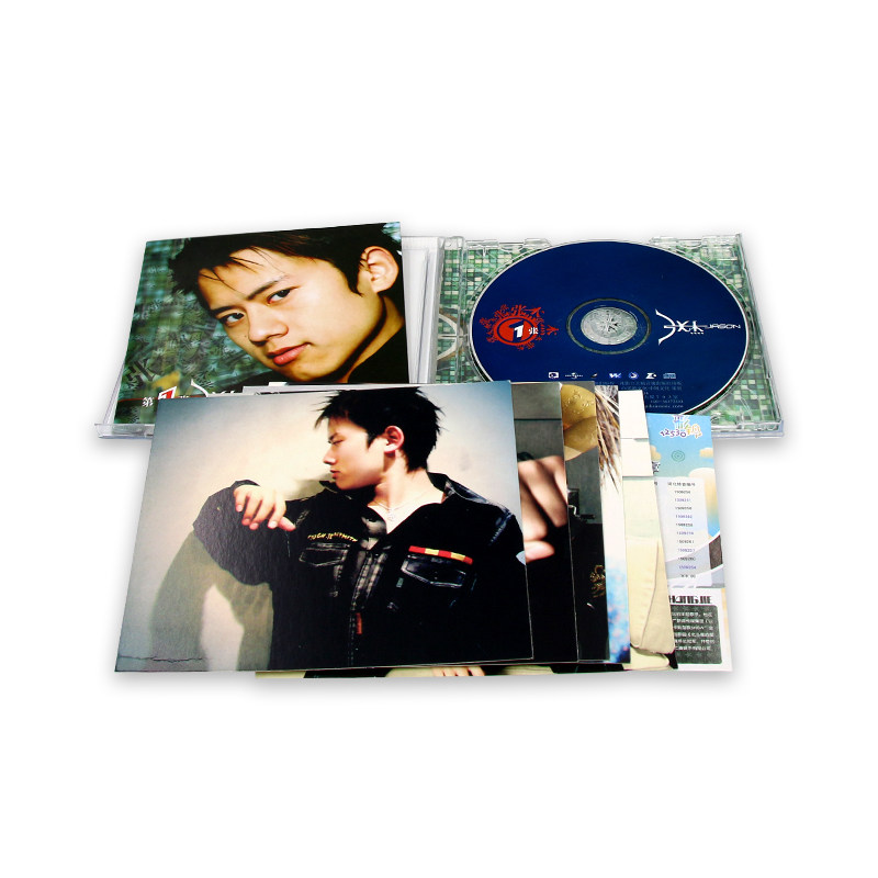 张杰 第1张/第一张 CD专辑音乐歌曲唱片光盘+写真歌词本+明信片
