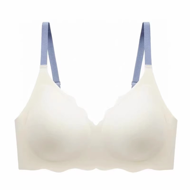 无痕乳胶果冻软支撑内衣女显大小胸聚拢夏季薄收副乳防下垂文胸罩_喵喵女孩Bra_女士内衣/男士内衣/家居服-第2张图片-提都小院