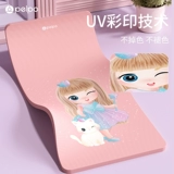 Детский танцующий коврик для йоги, длинный нескользящий ковер для домашнего использования, подходит для начинающих, увеличенная толщина