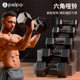 Pipe dumbbell rubber shell is wear-resistant and non-slip