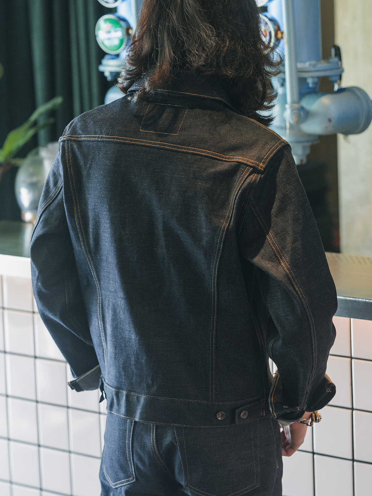 NON STOCK LOT601三代3rd 557型原色赤耳丹宁夹克70505牛仔服外套 - 图0