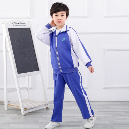 深圳校服统一小学生秋冬装运动服男女套装外套长袖长裤加厚空气层