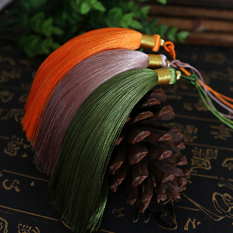 13厘米中国结流苏涤纶丝抗皱绕金线穗中国风挂件饰品配件古风吊坠,淘宝优惠券,粉丝福利购,淘宝优惠卷