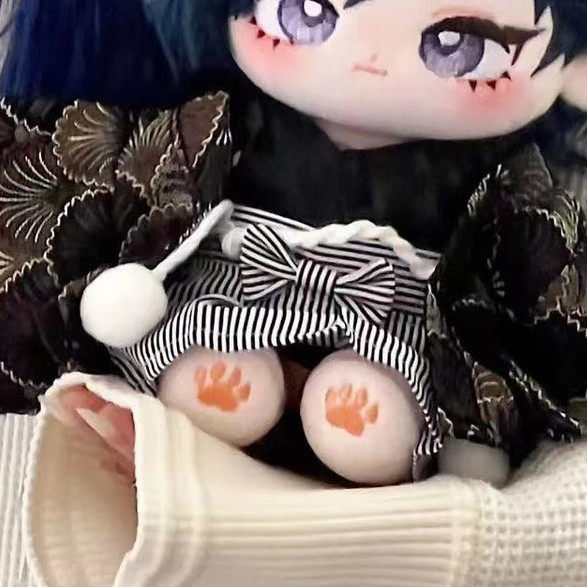 代号鸢傅融属性 芙蓉蓉棉花娃20厘米兽耳毛绒玩具送礼物公仔换装,淘宝优惠券,粉丝福利购,淘宝优惠卷