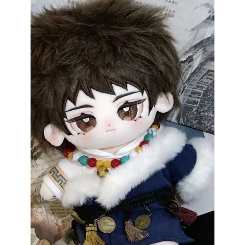 盗墓笔记吴邪同人周边棉花娃娃20cm帅气可爱高颜值摆件装饰毛绒娃 - 图1