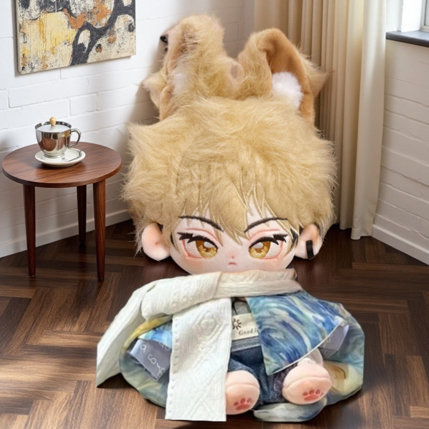 时光代理人夏斐属性20cm棉花娃娃同人周边帅气高颜值毛绒玩偶礼物 - 图3