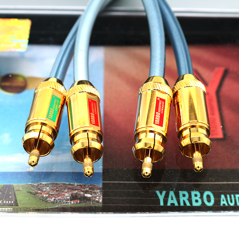 YARBO AUDIOPHILE/雅堡 GY-2202SC信号线 AV线莲花线 RCA音频线-图1