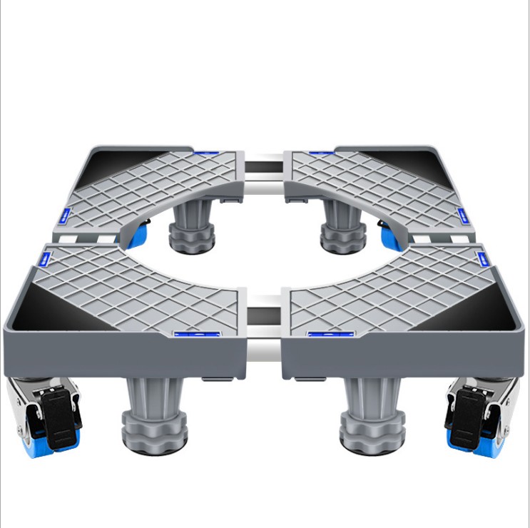 洗衣机架底座通用全自动垫高移动脚架小天鹅海尔架子滚筒专用拖架-图3