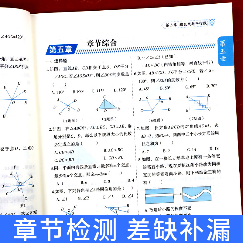 2024新 七年级下册同步练习册全套人教版语文数学英语历史地理生物课本7年级课课练训练练习题初一试卷学习辅导资料初中必刷题七下 - 图2