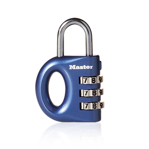Master Lock/玛斯特锁背包皮箱锌合金密码挂锁迷你旅行箱旅行包锁 - 图3