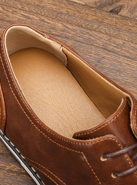 Men's Casual Dress Shoes Retro Business Classic Dress Shoes