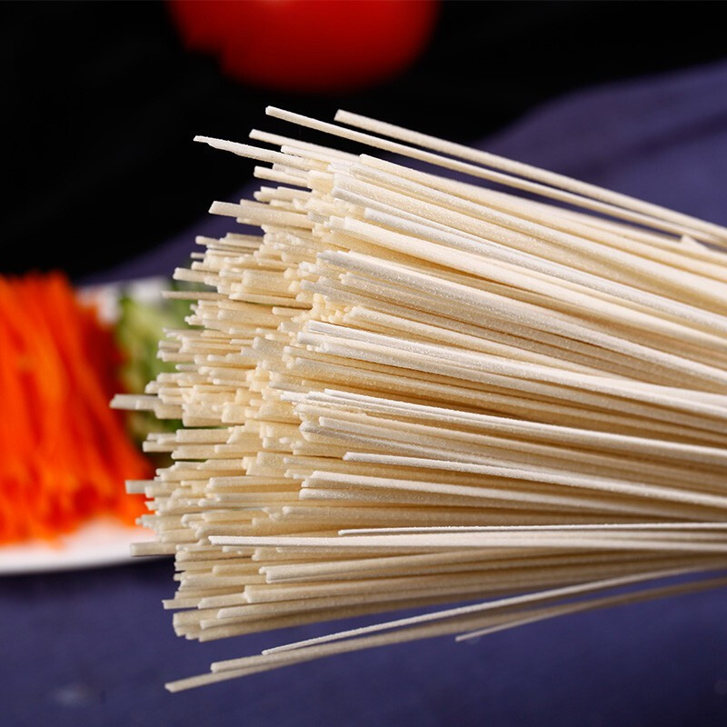 陕富手工空心拉面400g*3陕西特产纯手工空心挂面空心超细龙须面条