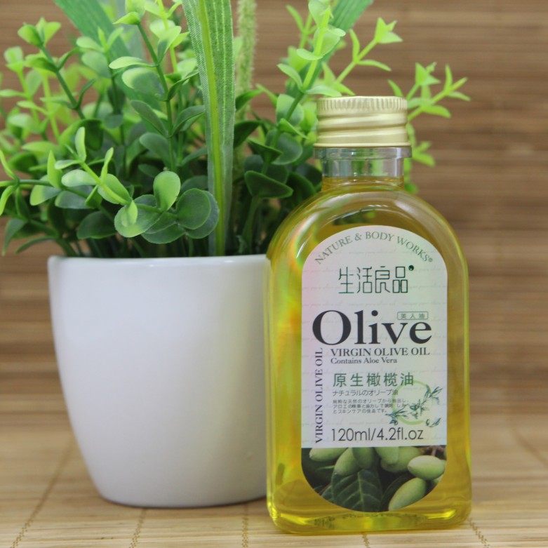 生活良品原生橄榄油120ml护理头发 生活良品身体精油/身体按摩