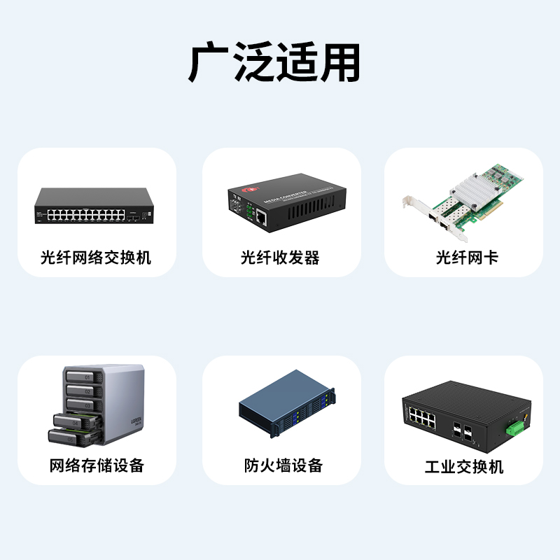 FT光必达SFP光模块千兆单模20km双纤LC单纤SC方口光模块万兆电口兼容华为H3C锐捷TP光纤交换机模块 - 图1