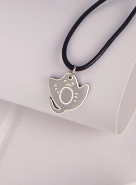 出发吧夏天许向安同款卡通小鳐鱼吊坠项链可爱百搭男女衣服装饰品