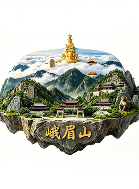 峨眉山冰箱贴磁吸2026新款