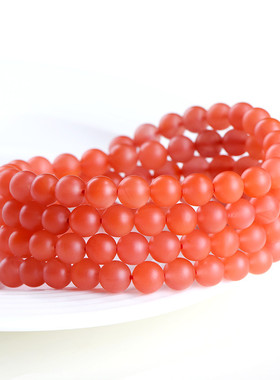 久雅水晶 天然5A级保山南红佛珠手链 宝山南红圆珠手串 厂家直销