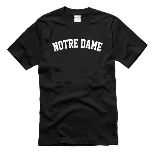 美国圣母大学T恤University of Notre Dame诺特丹大学男女T shirt - 图2