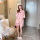 ສິ້ນດ່ຽວ pajama ເສື້ອທີເຊີດຂອງແມ່ຍິງ summer ແບບວ່າງ