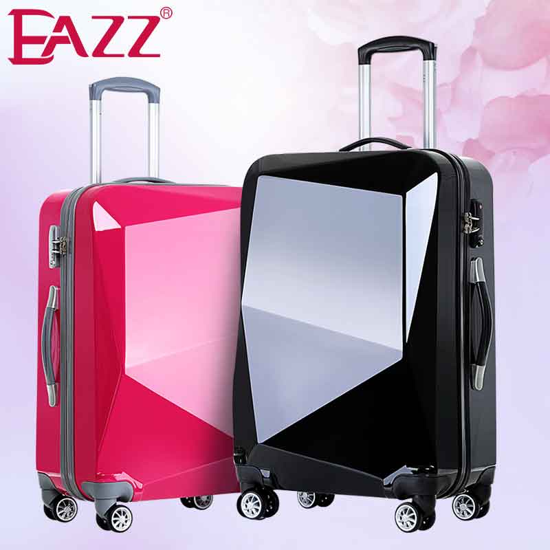 EAZZ行李箱學生箱子男拉桿箱萬向輪旅行箱包女密碼箱時尚登機箱