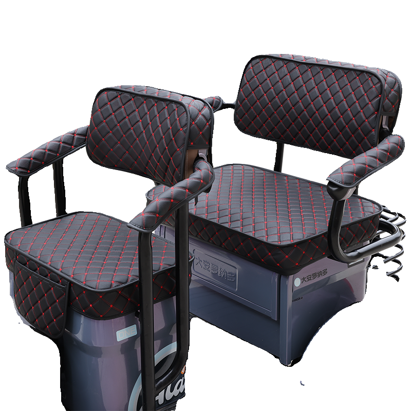 雅迪C16电动三轮车座套C13e C50 C60s C80 C2e Cm6防水坐垫套 - 图3