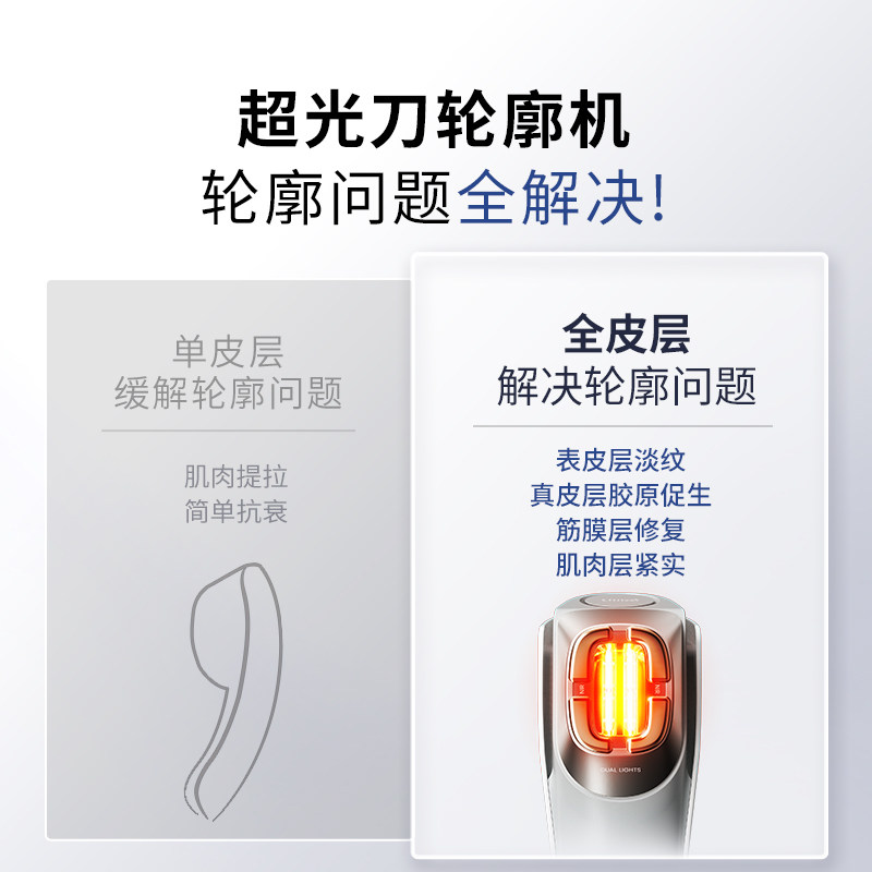 【国补立省15%】Ulike超光刀V脸神器抗老美容仪脸部淡纹提拉紧致