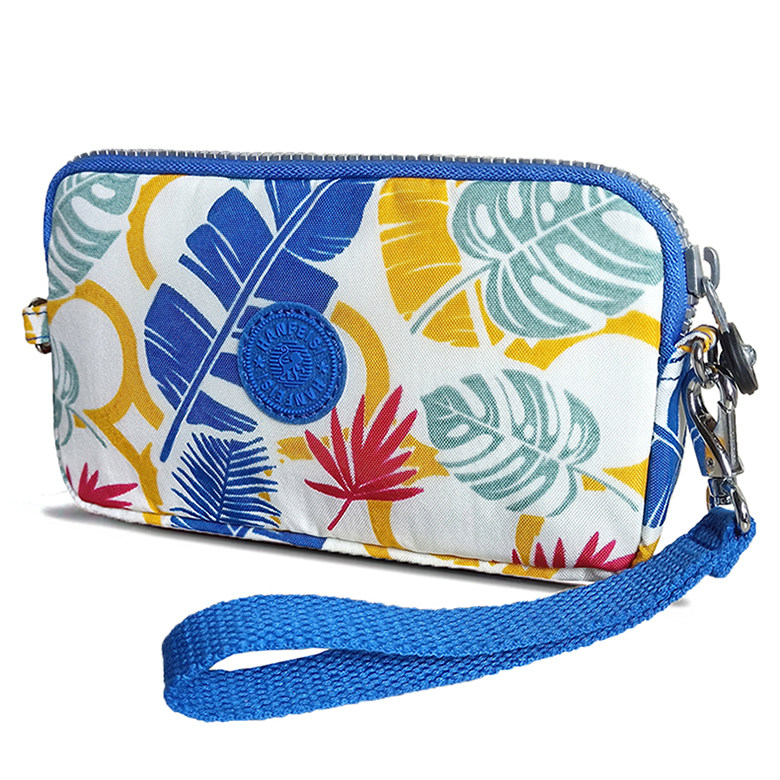 女士大容量帆布腕包休闲防水零钱包 凯普黎箱包钱包