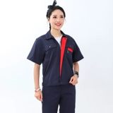 Комбинезон, рабочие износостойкие штаны подходит для мужчин и женщин, короткий рукав