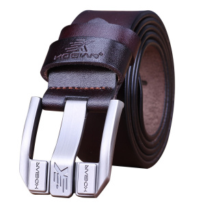 高杰尼男士真皮皮带