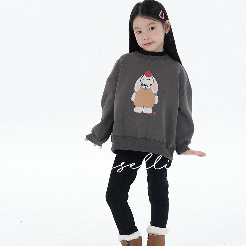 【瑞士卷】PISELLI史豌豆女童2025新款冬季裤子一体绒加厚打底裤,淘宝优惠券,粉丝福利购,淘宝优惠卷