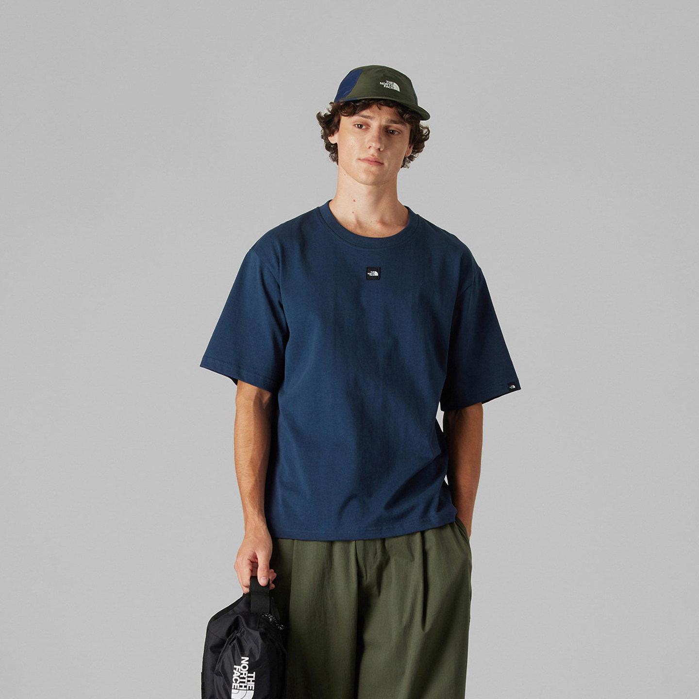 TheNorthFace北面UE系列男短袖重磅纯棉宽松舒适城市户外T恤8BTV,淘宝优惠券,粉丝福利购,淘宝优惠卷