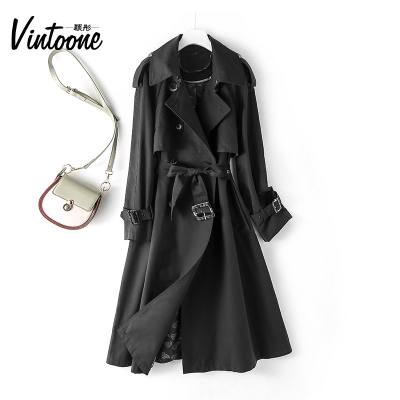 中长款小个子2020新款春秋大气风衣 vintoone风衣