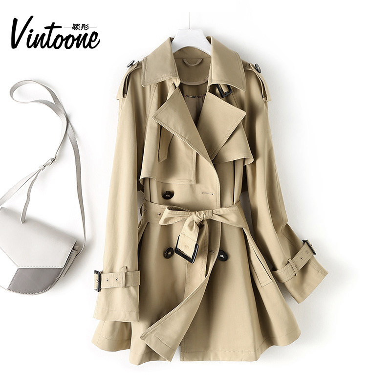 短款中长款小个子2020年秋季风衣 vintoone风衣