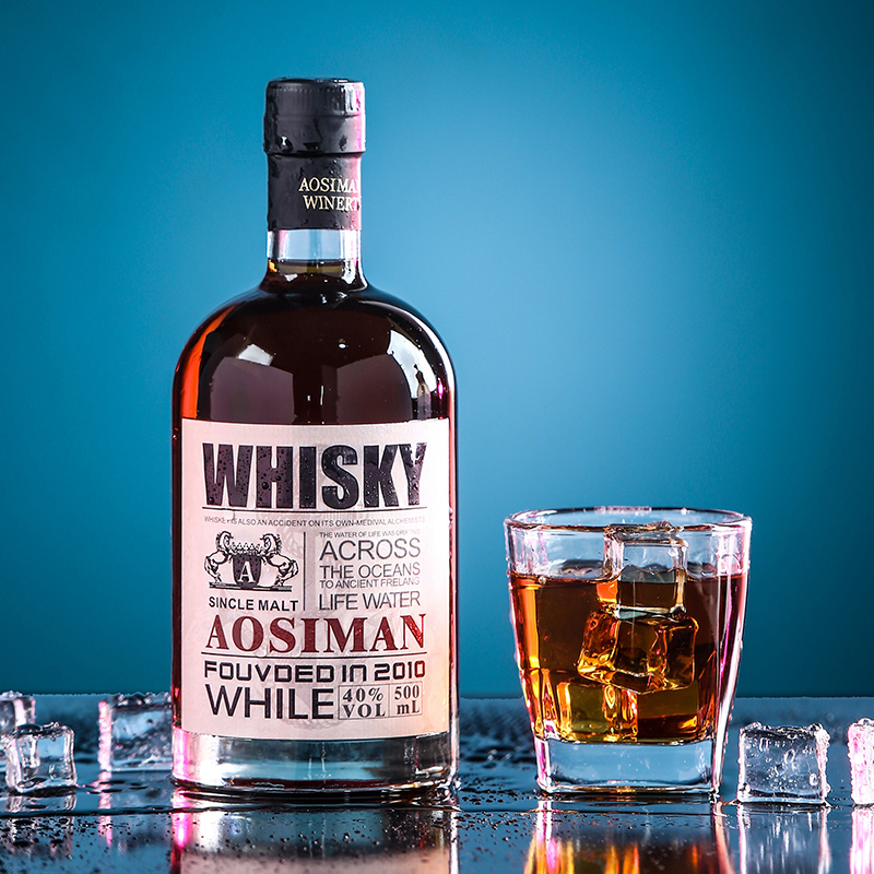 6瓶洋酒套装组合伯爵威士忌700ml伏特加白兰地调酒基酒鸡尾酒XO - 图0